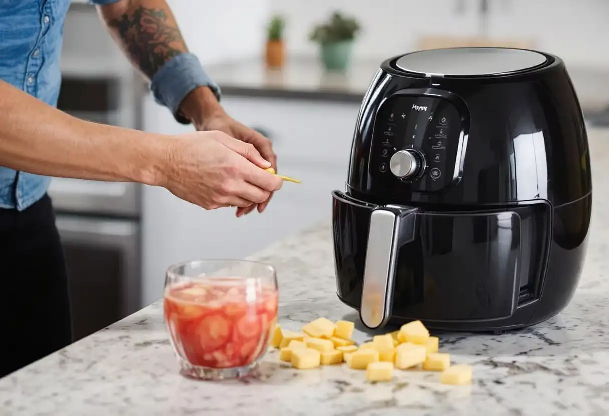 Using an air fryer for healthy recipes