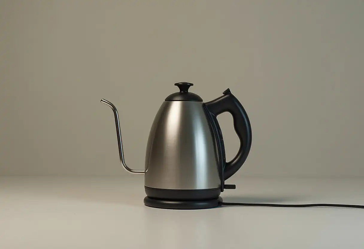 Electric kettle in a very modern style